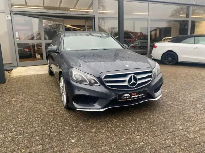 Brugt Mercedes E220 AMG line 170 HK (125 kW) 2013 Grå Sedan