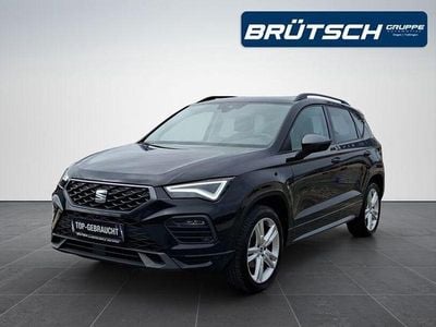 Gebraucht Seat Ateca FR 150 PS (110 kW) 2023 "magic" schwarz metallic SUV