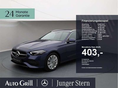 Gebraucht Mercedes C220 Avantgarde 200 PS (147 kW) 2023 Sodalithblau metallic Kombi
