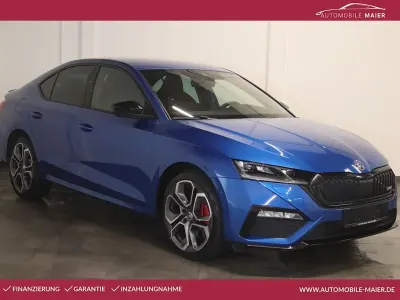 Gebraucht Skoda Octavia RS 245 PS (180 kW) 2021 Raceblau metallic Limousine