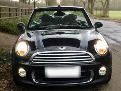 Brugt Mini Cooper Cabriolet 98 HK (72 kW) 2014 Sort Cabriolet