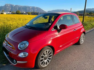 Usata Fiat 500C Lounge 105 CV (77 kW) 2016 Rosso Cabrio