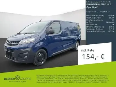 Używany Opel Vivaro Edition 120 KM (88 kW) 2021 Niebieski Minivan