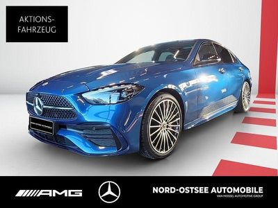 Gebraucht Mercedes C220 AMG 197 PS (144 kW) 2025 Metalliclack spektralblau Limousine