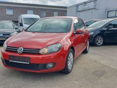 Gebraucht VW Golf VI Team 86 PS (63 kW) 2010 Rot Kleinwagen