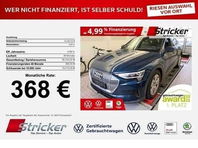 Gebraucht Audi e-tron Sport 300 kW (408 PS) 2020 Galaxisblau metallic (metallic) SUV