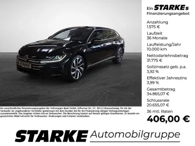 Gebraucht VW Arteon R-line 200 PS (147 kW) 2023 Schwarz (deep black perleffekt) Kombi