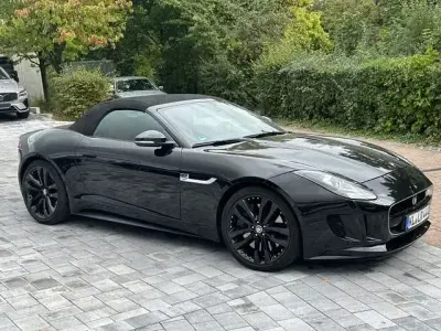 Usata Jaguar F-Type S 495 CV (364 kW) 2013 Nero Cabrio