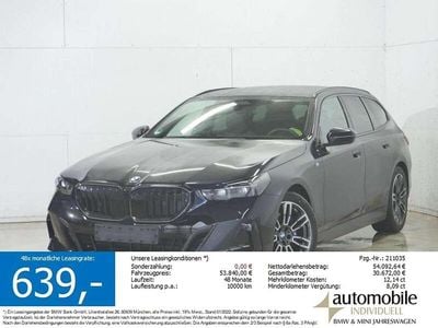 Gebraucht BMW 520 M Sport 197 PS (144 kW) 2025 Carbonschwarz met. Kombi