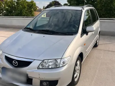 Gebraucht Mazda Premacy 101 PS (74 kW) 2004 Grau Van / Kleinbus