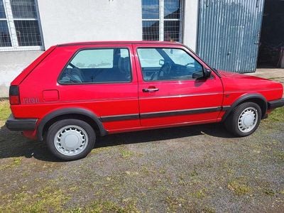 Usata VW Golf II 54 CV (39 kW) 1989 Rosso Utilitaria