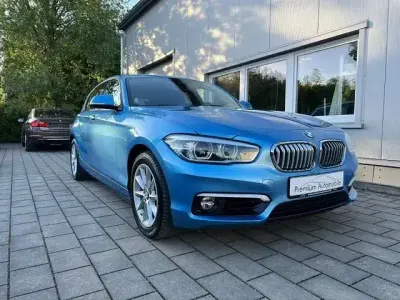 Gebraucht BMW 118 Urban Line 136 PS (100 kW) 2018 Seaside blue metallic Kleinwagen