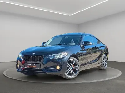 Second-hand BMW 218 Sport Line 143 CP (105 kW) 2015 Negru Coupe
