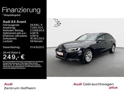 Gebraucht Audi A4 Performance 204 PS (150 kW) 2022 Brillantschwarz Kombi