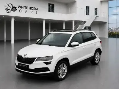 Gebraucht Skoda Karoq 150 PS (110 kW) 2018 Weiß SUV