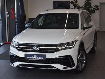 Weiß Gebraucht 2022 VW Tiguan Allspace R-line SUV | 31.800 € (Guter Preis)