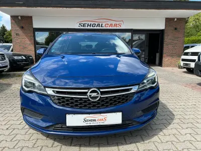 Gebraucht Opel Astra Business 160 PS (117 kW) 2018 Blau Kombi