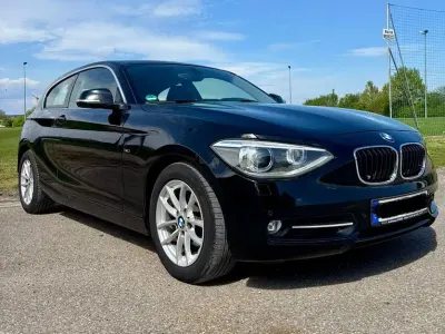 Gebraucht BMW 116 Sport Line 136 PS (100 kW) 2012 Schwarz Kleinwagen