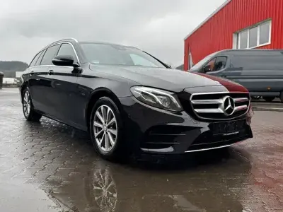 Brugt Mercedes E220 AMG 194 HK (142 kW) 2017 Sort Sedan