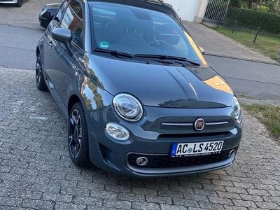 Grau Gebraucht 2021 Fiat 500C Sport Cabrio | 10.500 € (Guter Preis)