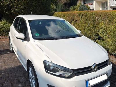 Gebraucht VW Polo Trendline 60 PS (44 kW) 2010 Weiß Kleinwagen