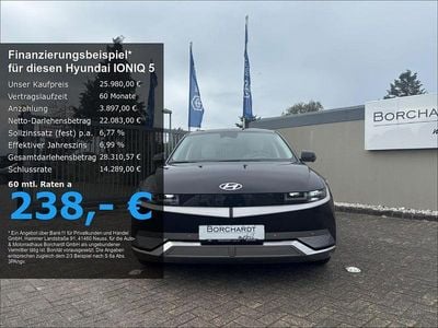 Gebraucht Hyundai Ioniq 5 125 kW (170 PS) 2022 Schwarz SUV