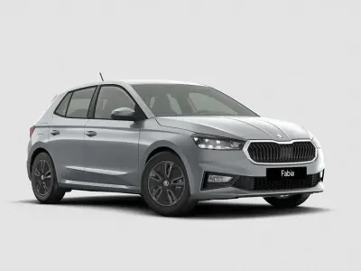 Nowe Skoda Fabia Dynamic 150 KM (110 kW) 2026 Srebrny Hatchback