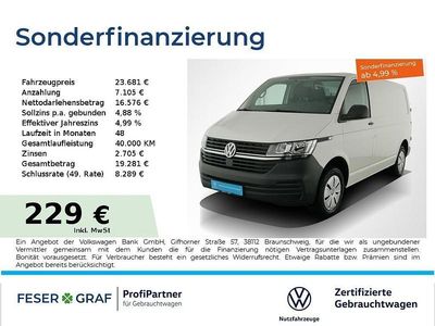 Weiss Gebraucht 2023 VW T6.1 Van | 23.681 € (Fairer Preis)