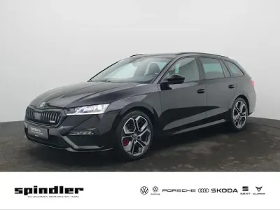 Gebraucht Skoda Octavia RS 245 PS (180 kW) 2023 Schwarzmagic perleffekt Kombi