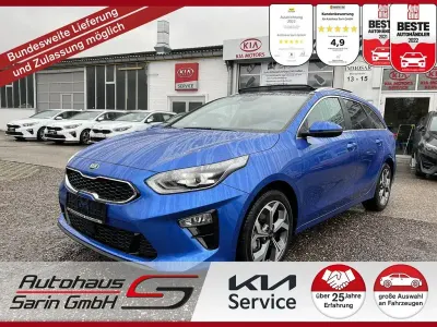 Gebraucht Kia Ceed Sportswagon Platinum 136 PS (100 kW) 2021 Blau Kombi