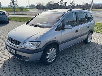 Second-hand Opel Zafira Elegance 125 CP (91 kW) 2001 Argintiu Monovolum