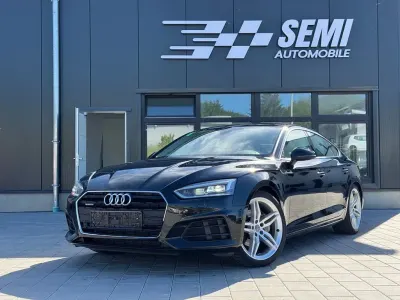 Gebraucht Audi A5 Sportback Design 190 PS (139 kW) 2017 Schwarz Kleinwagen