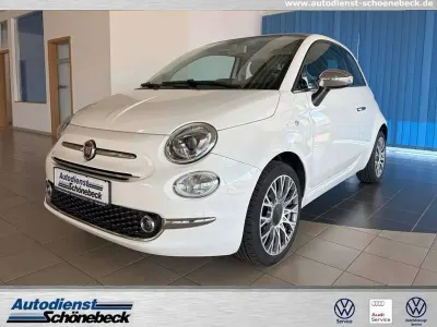 Gebraucht Fiat 500 Mirror 69 PS (50 kW) 2018 Gelato weiss Kleinwagen