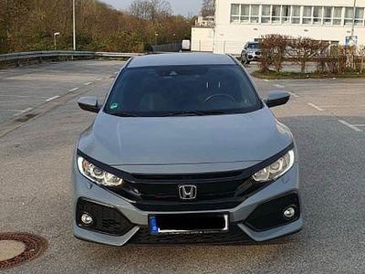 Usata Honda Civic Elegance 129 CV (94 kW) 2018 Blu Berlina