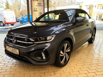 Gebraucht VW T-Roc Cabriolet R-line 150 PS (110 kW) 2022 Grau Cabrio
