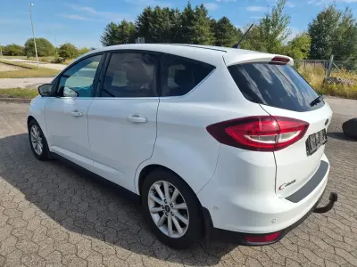 Gebraucht Ford C-MAX Titanium 120 PS (88 kW) 2017 Weiß Van / Kleinbus