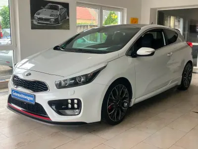 Gebraucht Kia Ceed GT-Track 204 PS (150 kW) 2015 Weiß Kleinwagen