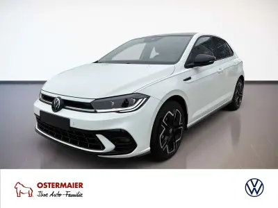 Neu VW Polo R-line 95 PS (69 kW) 2025 Pure white uni / schwarz uni Kleinwagen