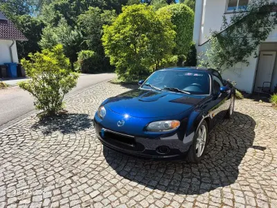 Gebraucht Mazda MX5 Energy 126 PS (92 kW) 2006 Blau Cabrio