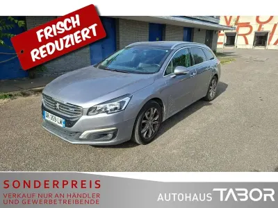 Gebraucht Peugeot 508 Allure 150 PS (110 kW) 2015 Lack grau artense/metallic kla Kombi