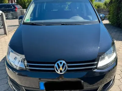 Gebraucht VW Sharan Comfortline 140 PS (102 kW) 2010 Schwarz Van / Kleinbus