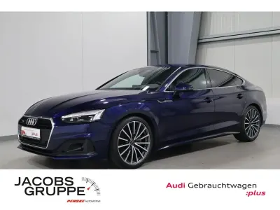 Gebraucht Audi A5 Sportback Basis 204 PS (150 kW) 2023 Navarrablau metallic Kleinwagen