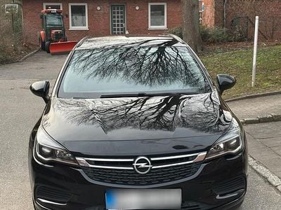 Gebraucht Opel Astra 110 PS (80 kW) 2017 Schwarz Kombi