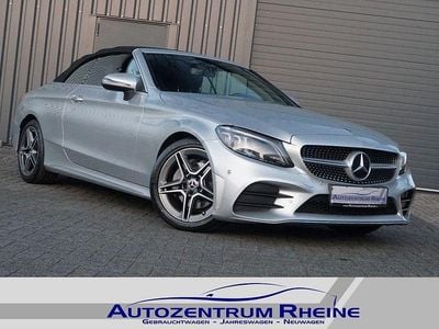 Gebraucht Mercedes C220 AMG 194 PS (142 kW) 2019 Silber Cabrio