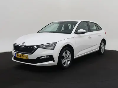 Brugt Skoda Scala Ambition 116 HK (85 kW) 2020 Hvid Hatchback