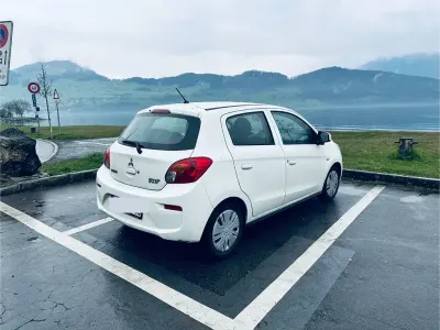 Usata Mitsubishi Space Star 71 CV (52 kW) 2019 Bianco Utilitaria