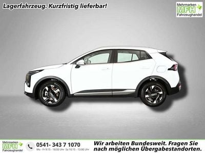 Neu Kia Sportage Silver 150 PS (110 kW) 2025 Carraraweiß SUV