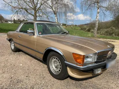 Gebraucht Mercedes SLC450 218 PS (160 kW) 1979 Gold Coupé