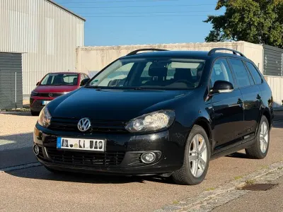 Gebraucht VW Golf VI Match 140 PS (102 kW) 2012 Schwarz Kombi