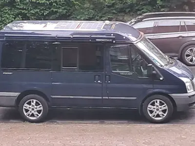 Gebraucht Ford Transit Nugget 140 PS (102 kW) 2013 Blau Van / Kleinbus